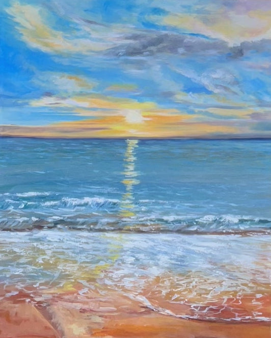 PEACEFUL SUNRISE - J Mouchet Fine Art