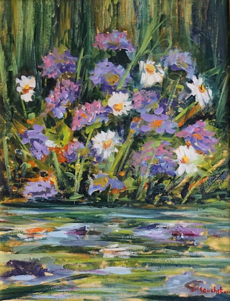 BY THE RIVER - J Mouchet Fine Art