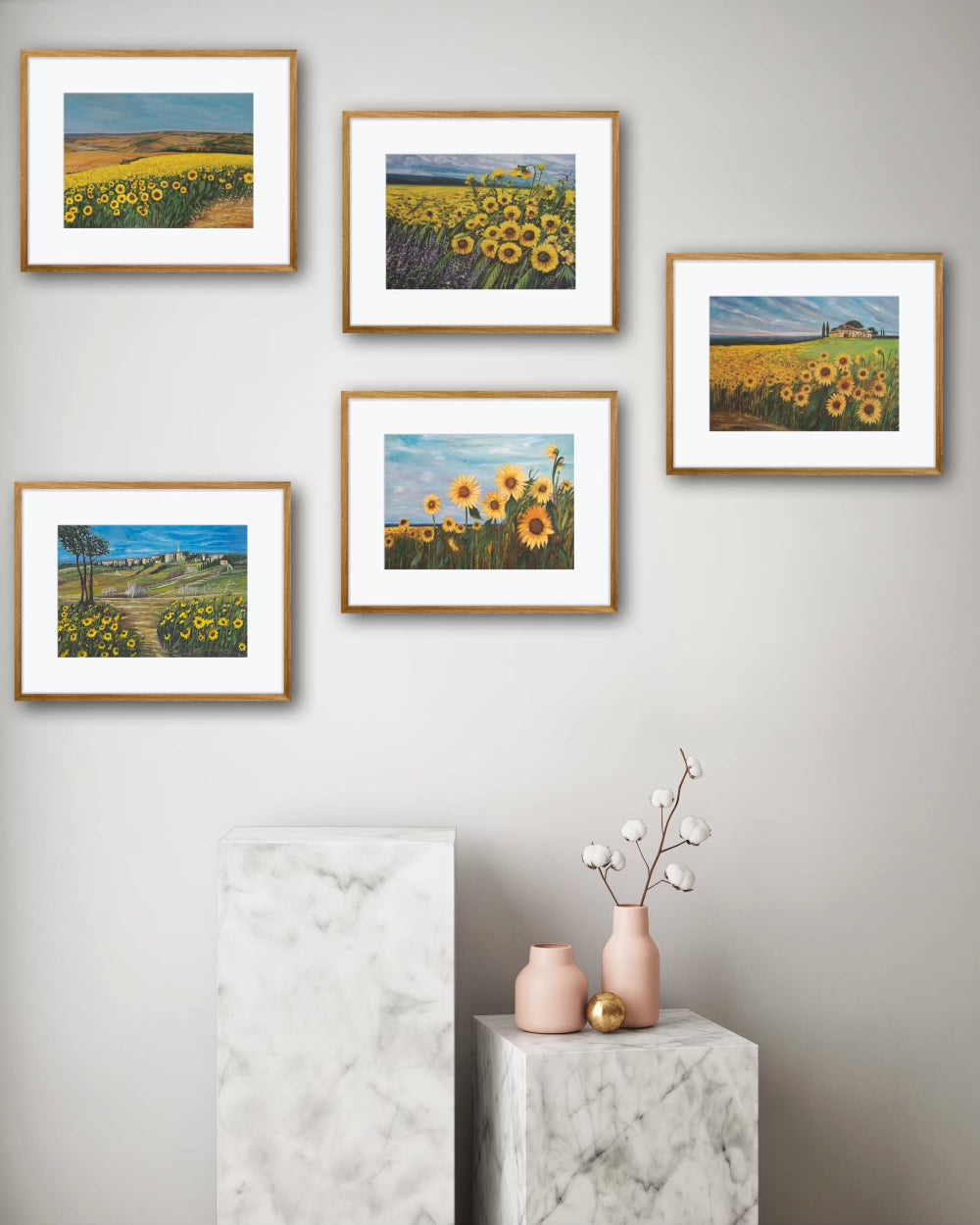 BUNDLE SUNFLOWER COLLECTION - J Mouchet Fine Art