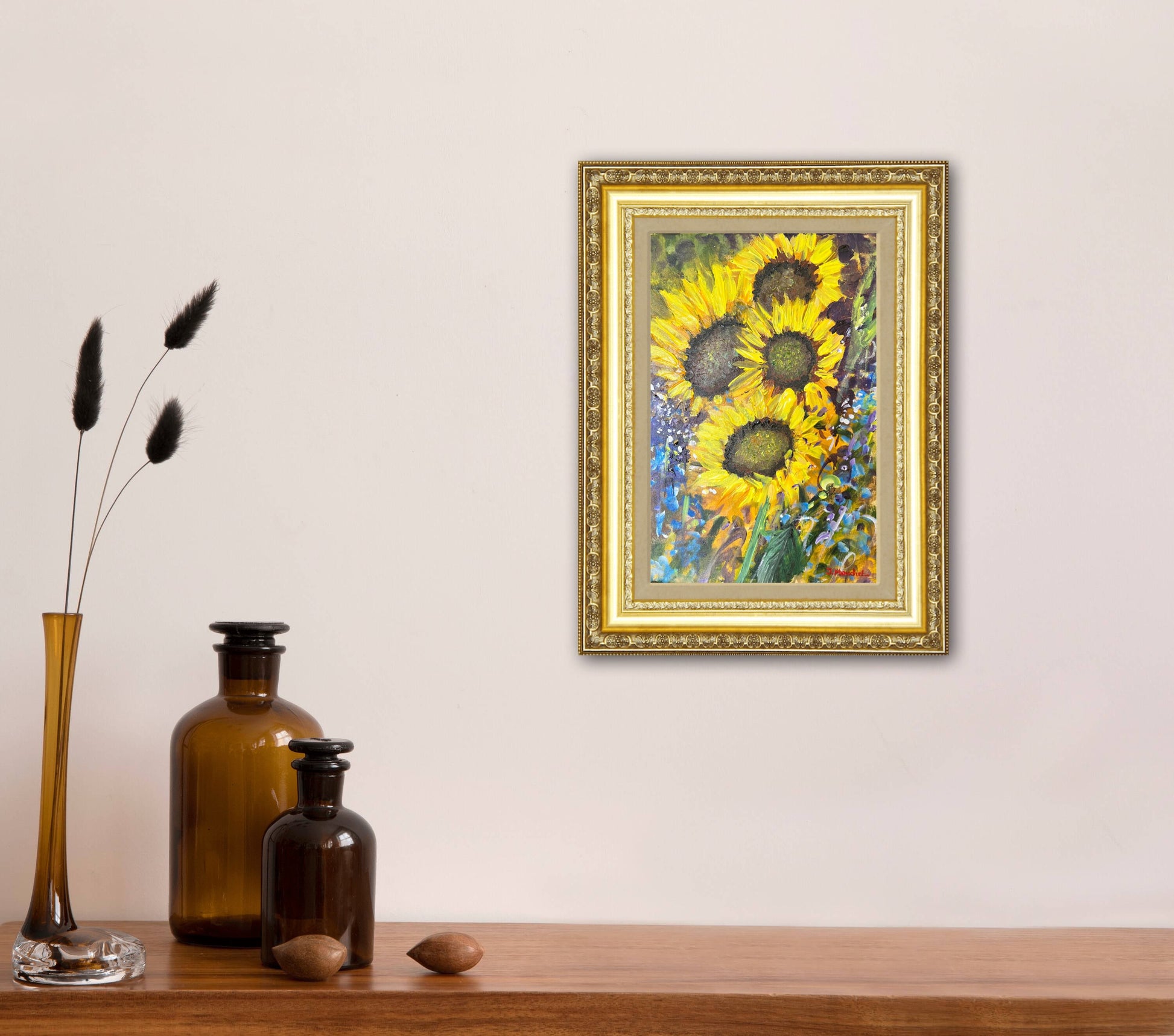 GIRASOLI (Sunflowers) - J Mouchet Fine Art