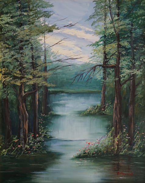 THE LAKE - J Mouchet Fine Art